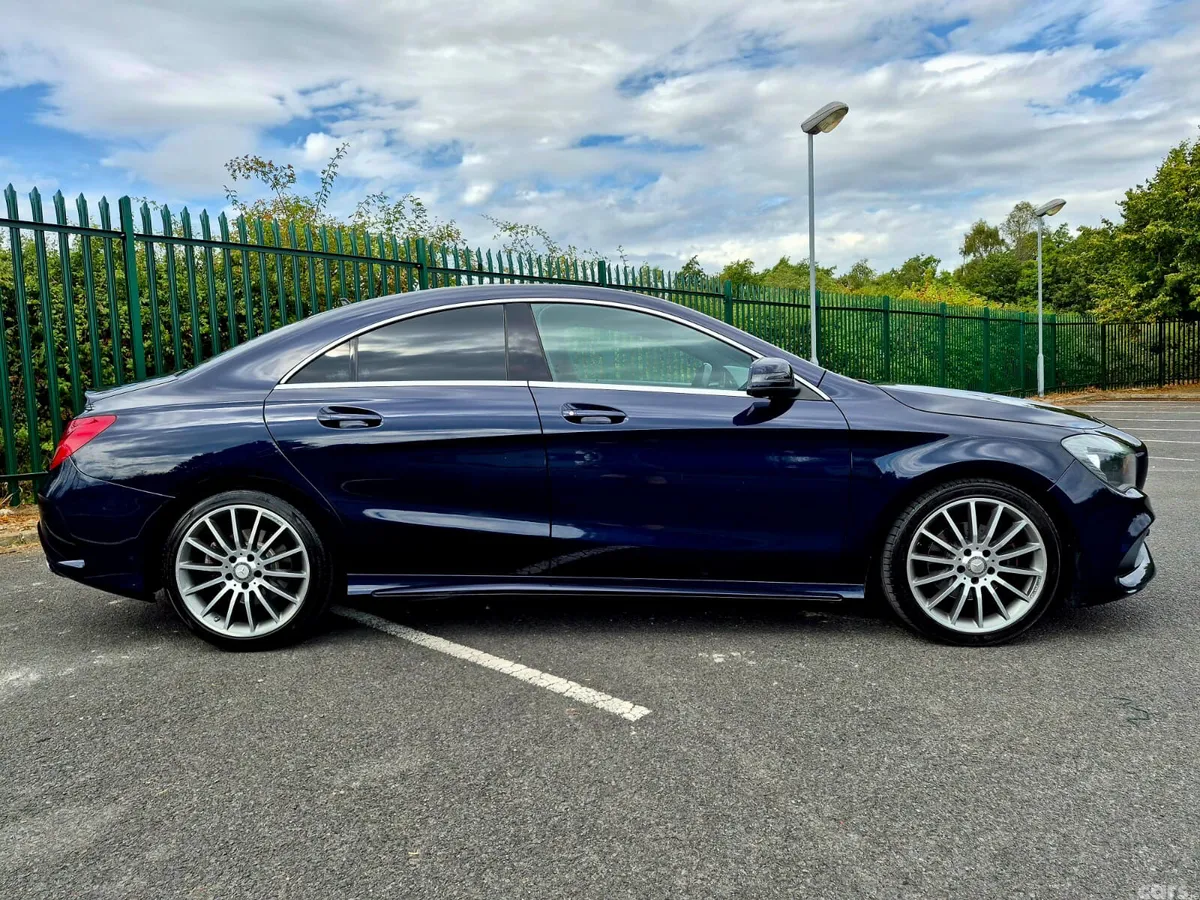 Mercedes-Benz CLA Saloon, Petrol, 2017, Blue