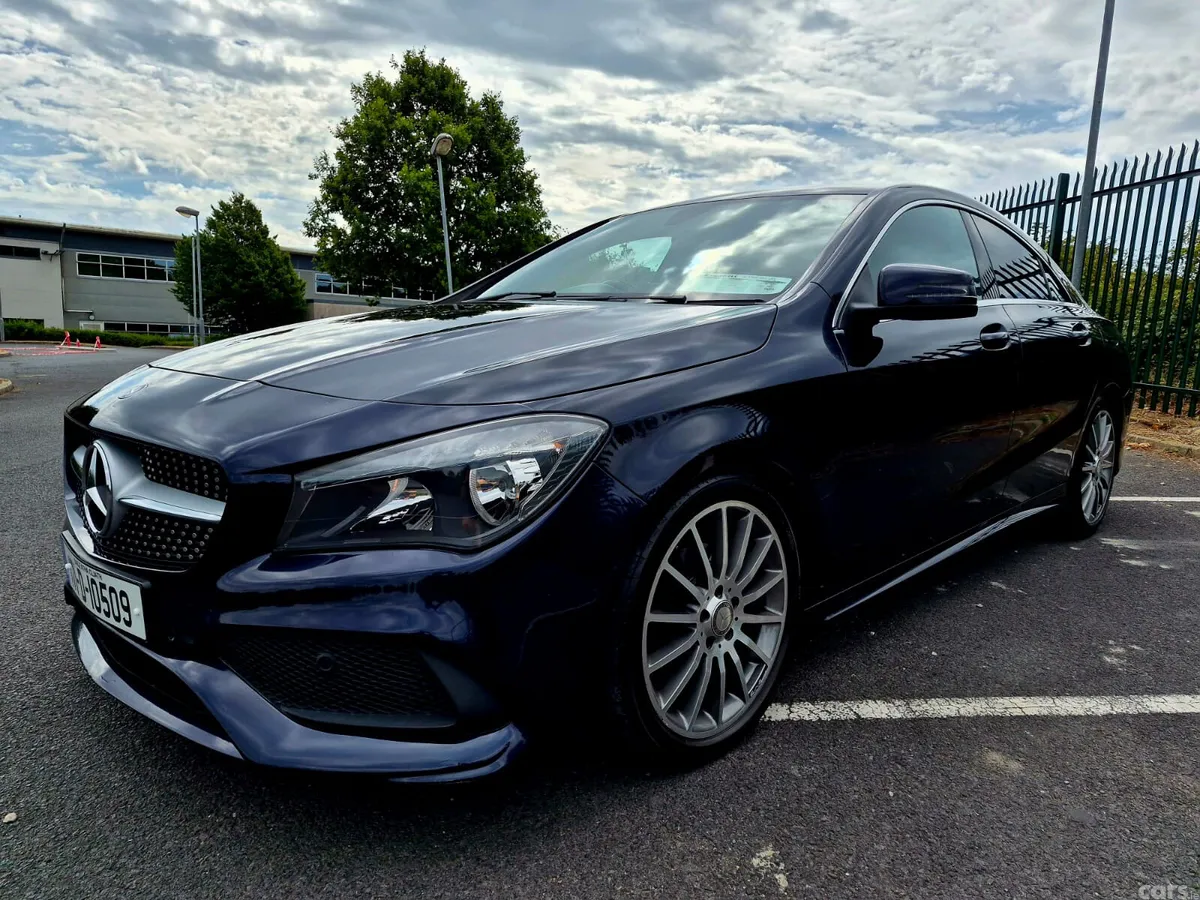 Mercedes-Benz CLA Saloon, Petrol, 2017, Blue