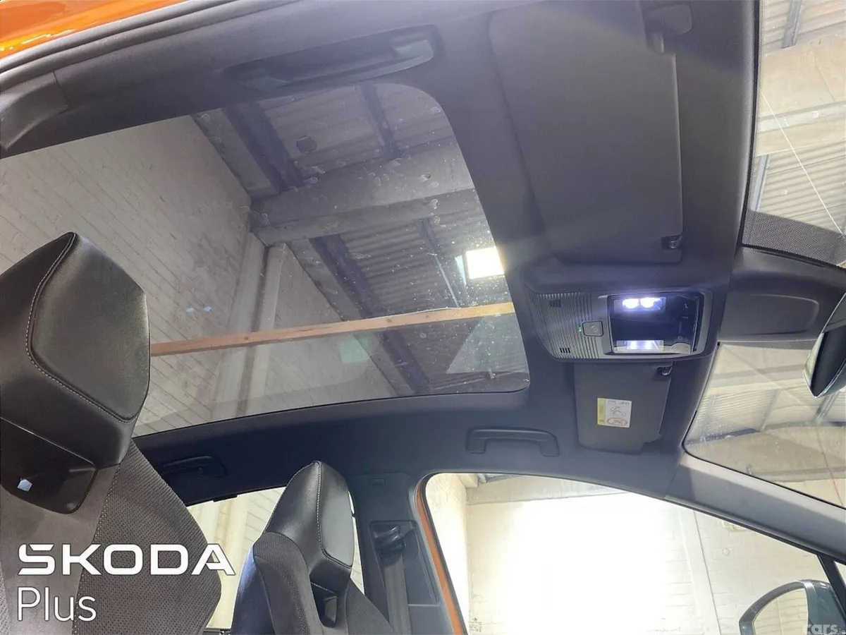 Skoda Enyaq Coupe, Electric, 2023, Orange