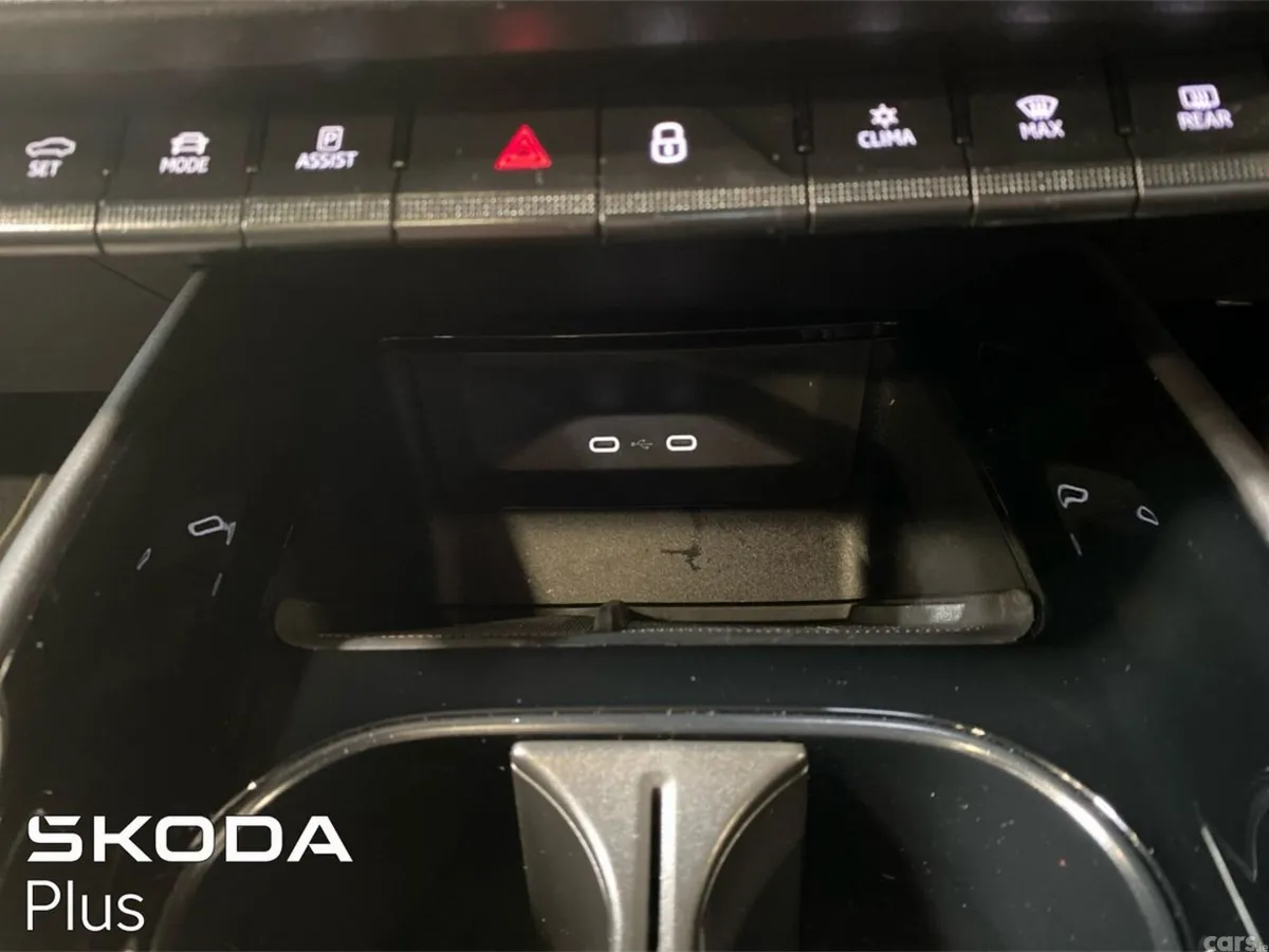 Skoda Enyaq Coupe, Electric, 2023, Orange