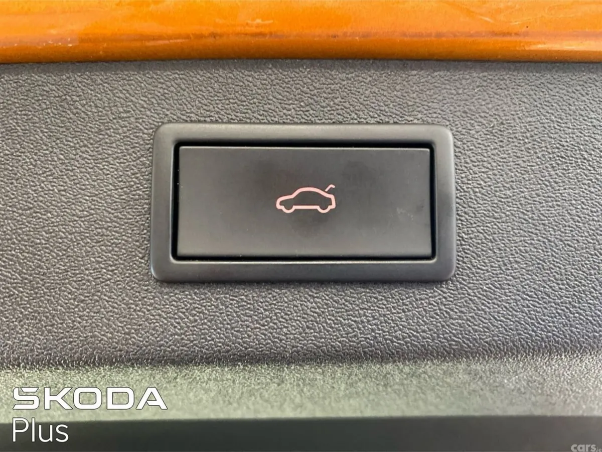 Skoda Enyaq Coupe, Electric, 2023, Orange