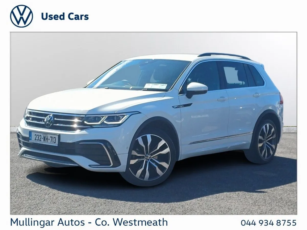Volkswagen Tiguan SUV, Diesel, 2023, White