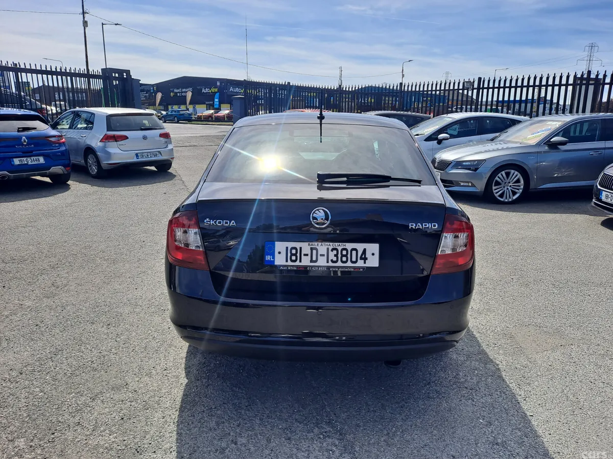 Skoda Rapid Saloon, Petrol, 2018, Black