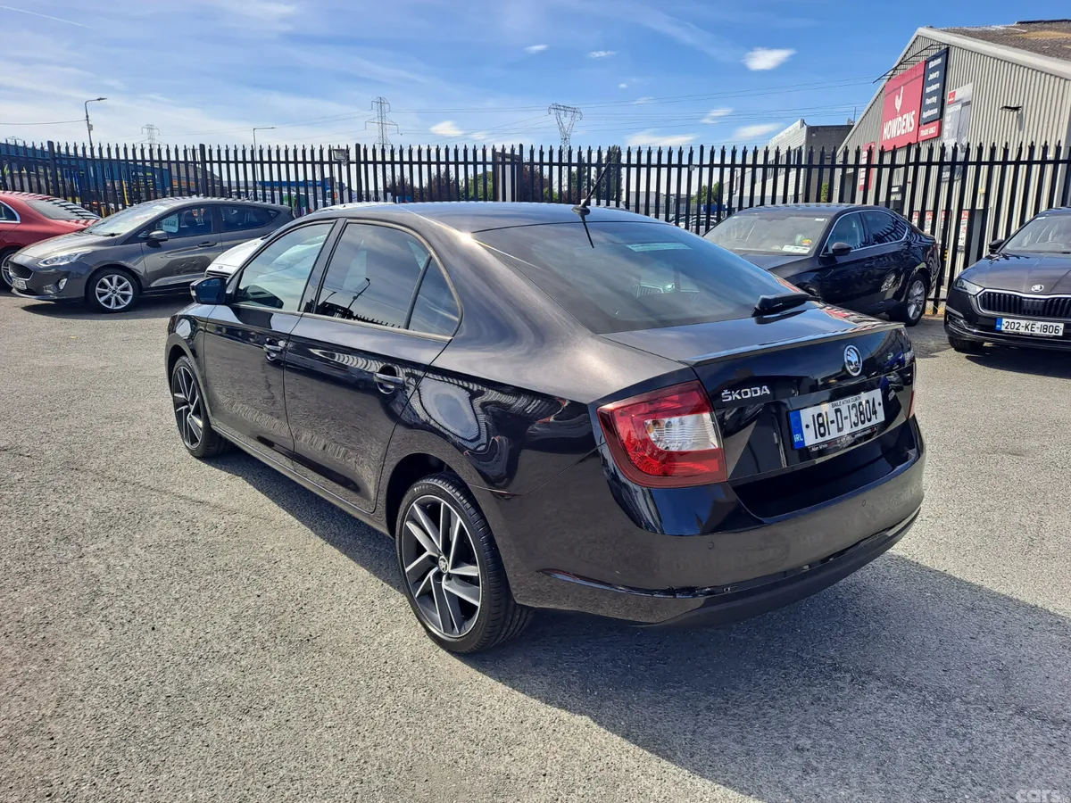 Skoda Rapid Saloon, Petrol, 2018, Black