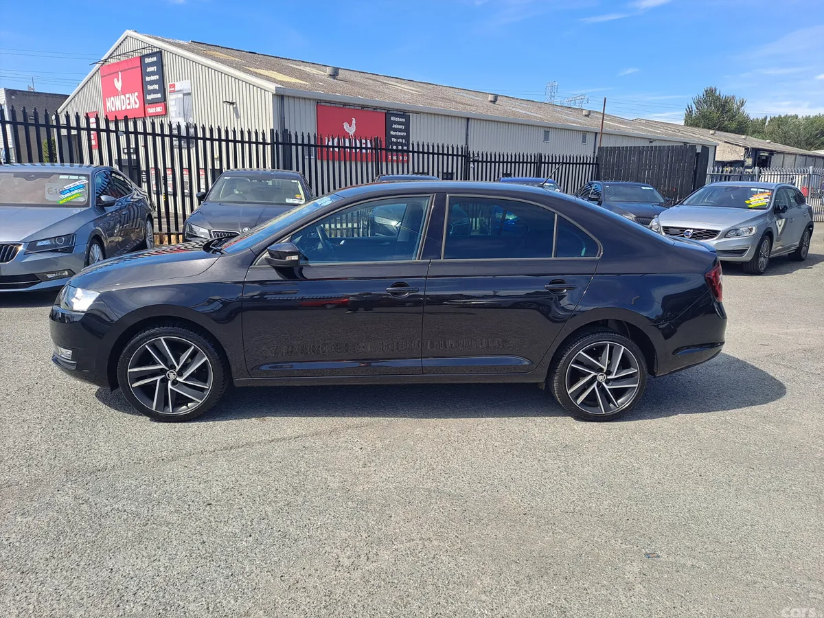 Skoda Rapid Saloon, Petrol, 2018, Black