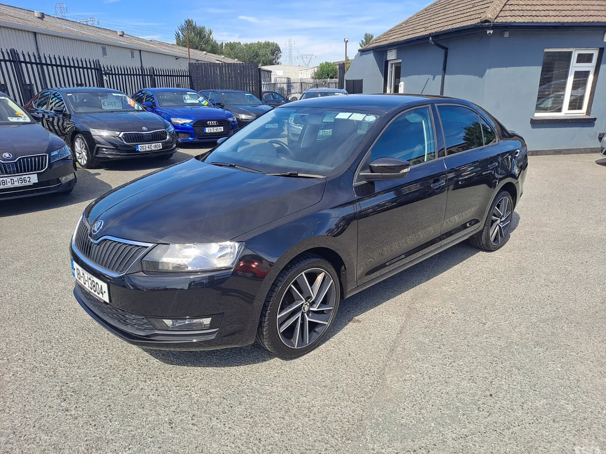 Skoda Rapid Saloon, Petrol, 2018, Black