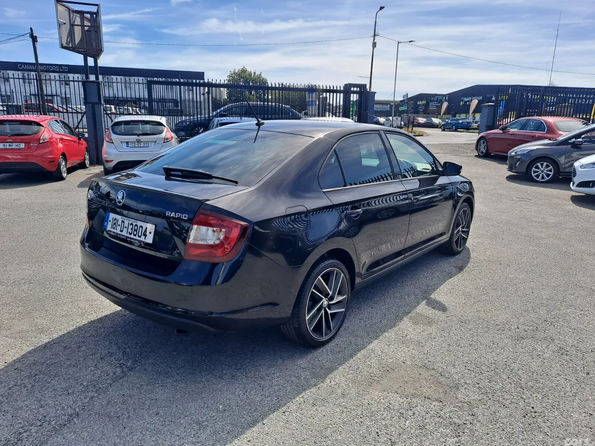 Skoda Rapid Saloon, Petrol, 2018, Black