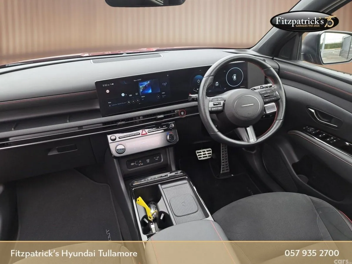 Hyundai Tucson SUV, Petrol Plug-in Hybrid, 2025, Red