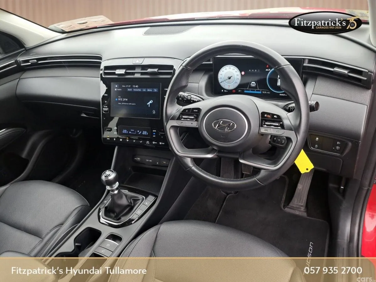 Hyundai Tucson SUV, Diesel, 2023, Red