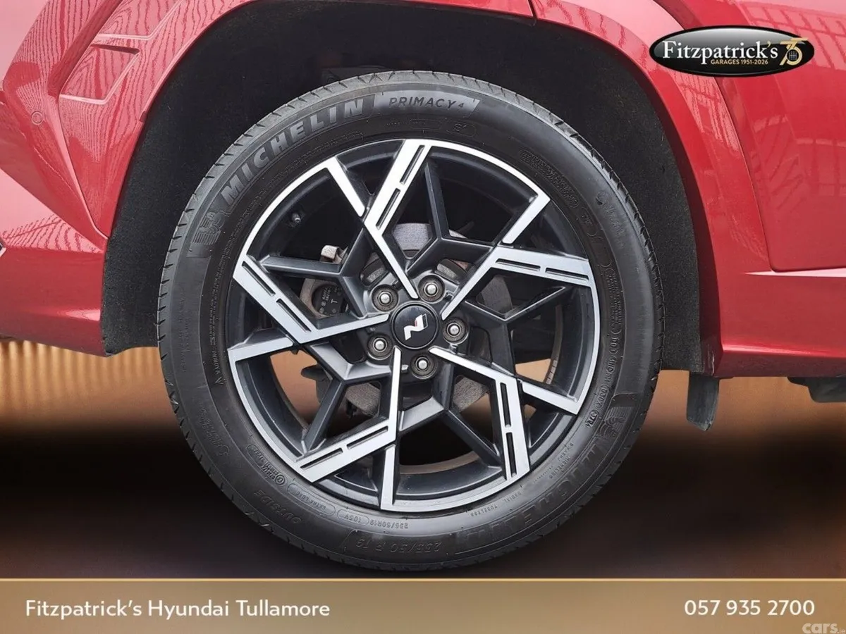 Hyundai Tucson SUV, Petrol Plug-in Hybrid, 2025, Red