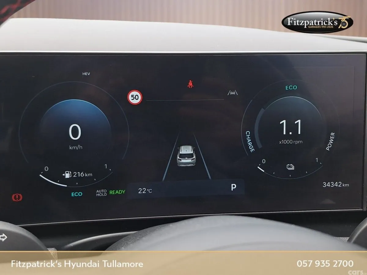 Hyundai Tucson SUV, Petrol Plug-in Hybrid, 2025, Red