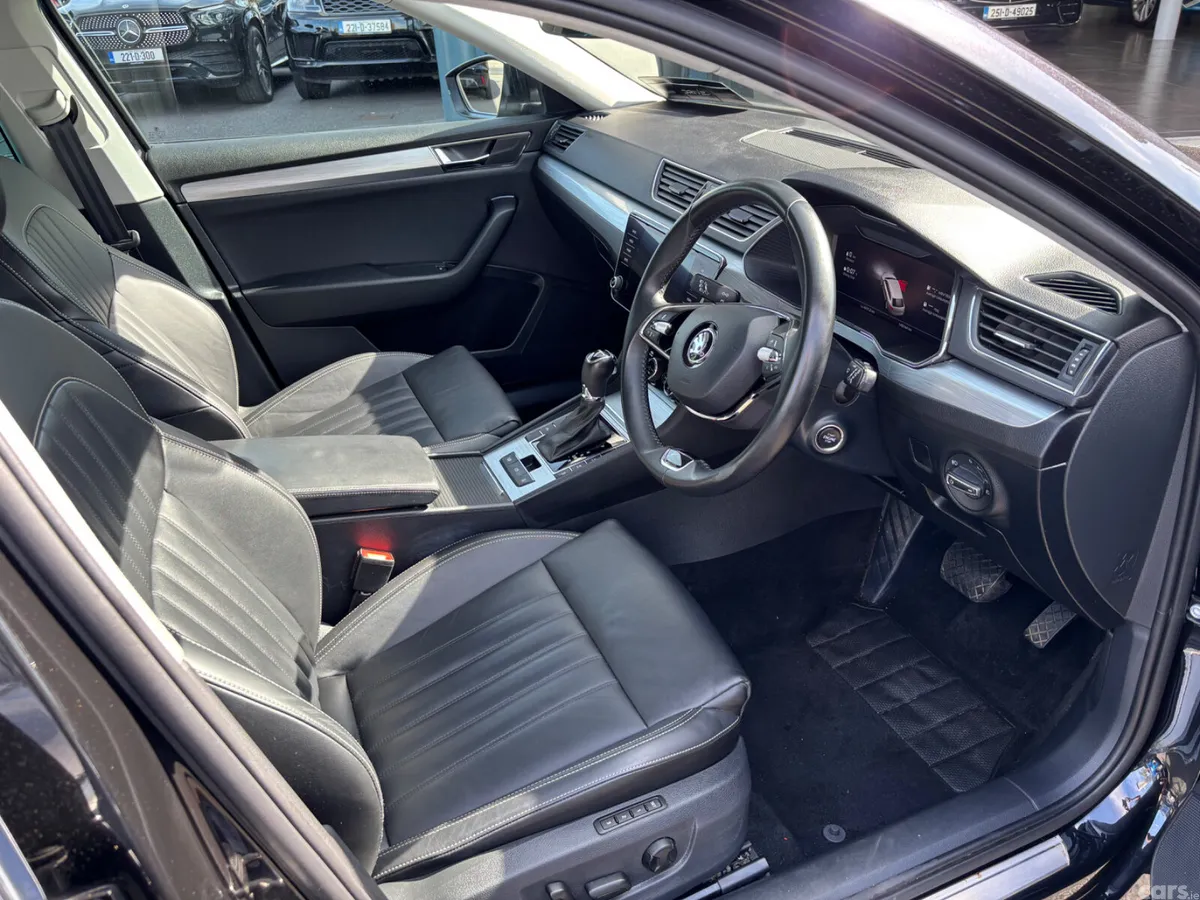 Skoda Superb Estate, Petrol Hybrid, 2023, Black