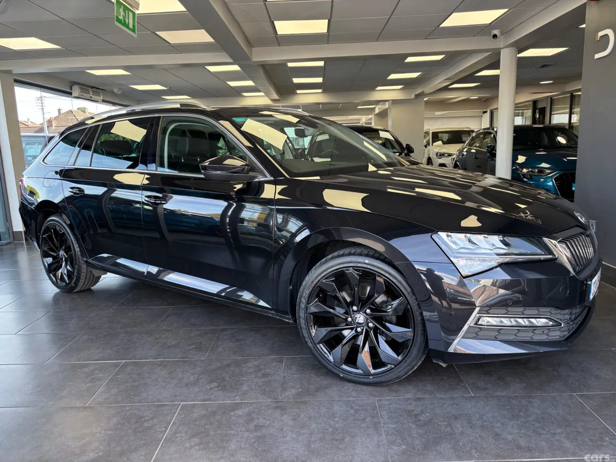 Skoda Superb Estate, Petrol Hybrid, 2023, Black