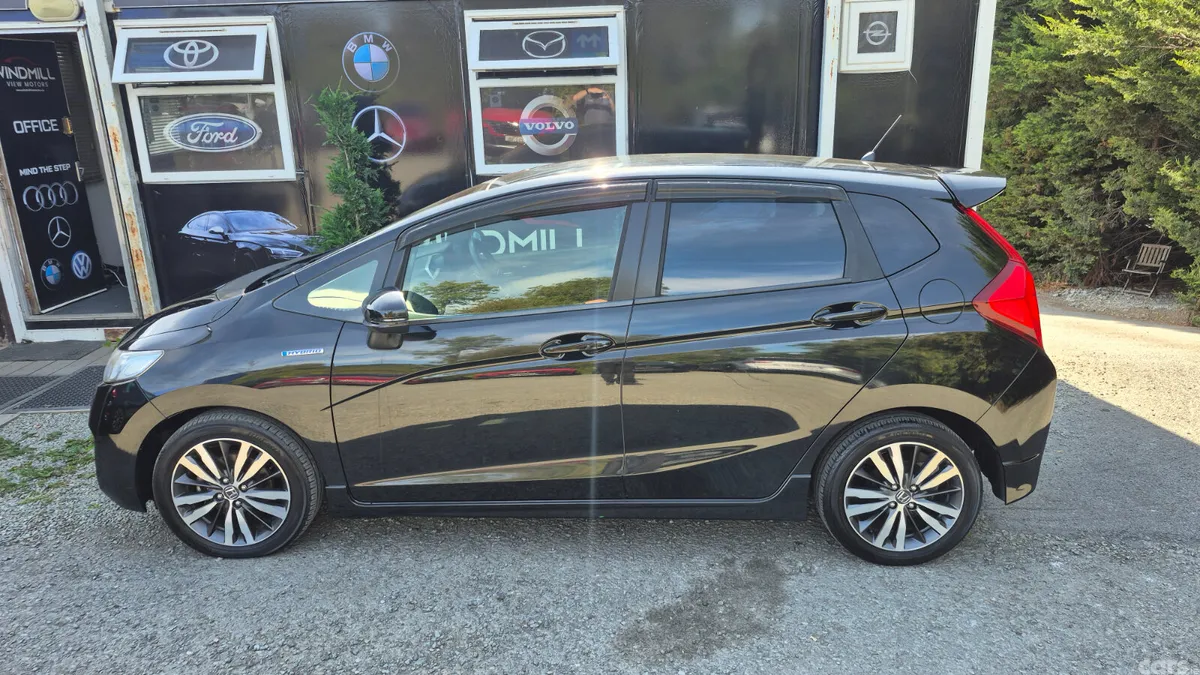 Honda Fit Hatchback, Petrol Hybrid, 2016, Black