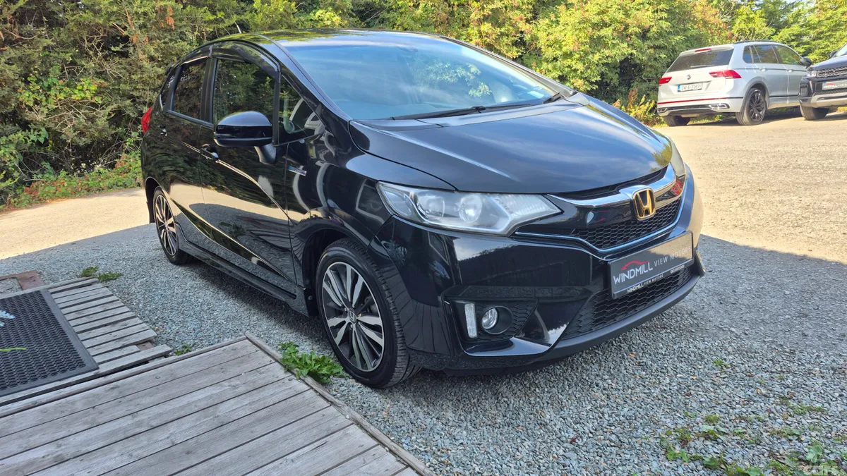 Honda Fit Hatchback, Petrol Hybrid, 2016, Black