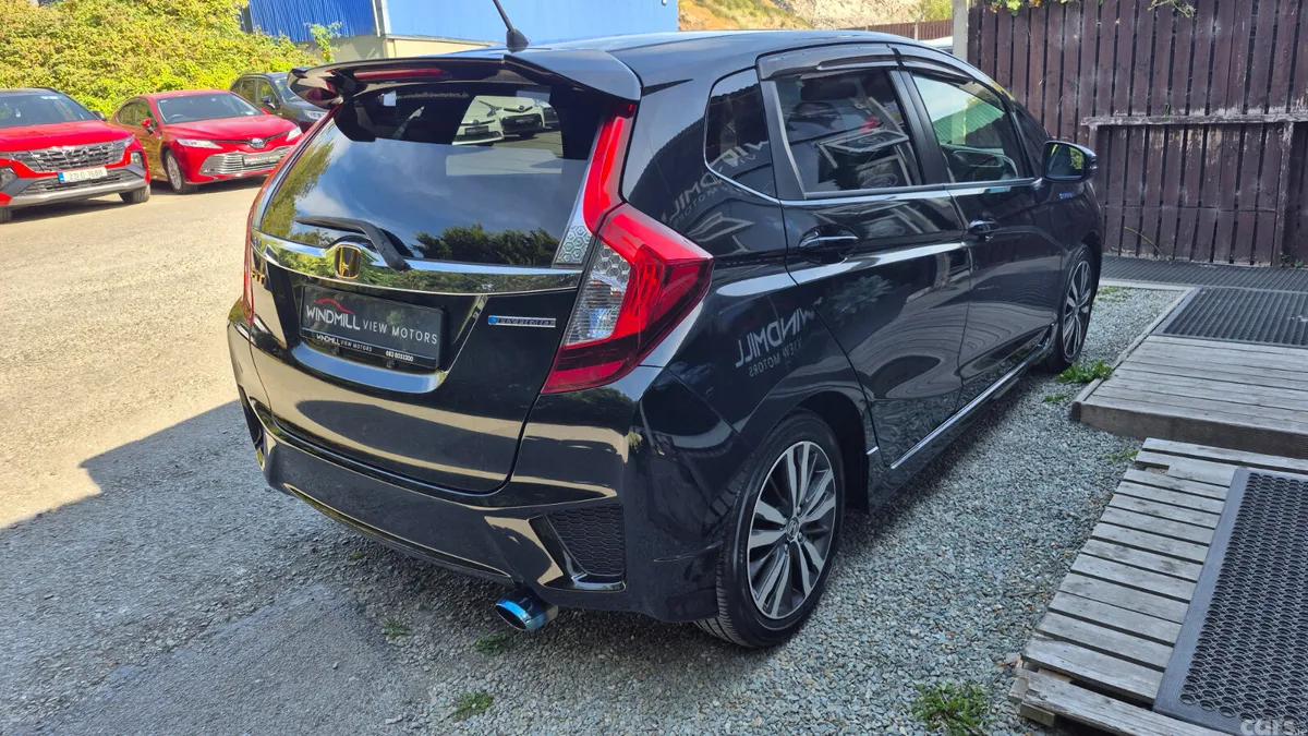 Honda Fit Hatchback, Petrol Hybrid, 2016, Black