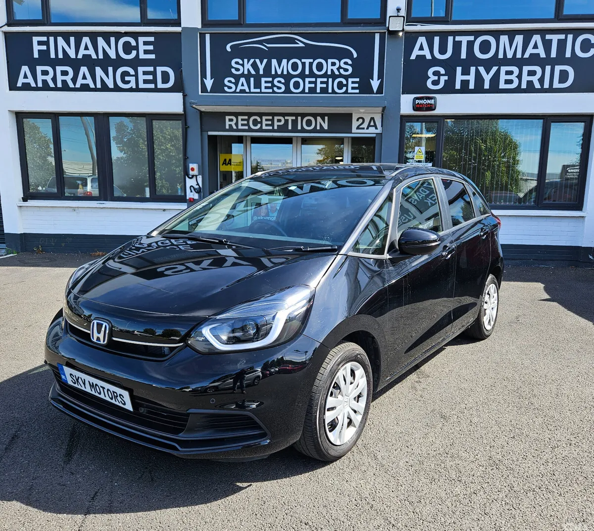 Honda Fit Hatchback, Petrol Hybrid, 2023, Black