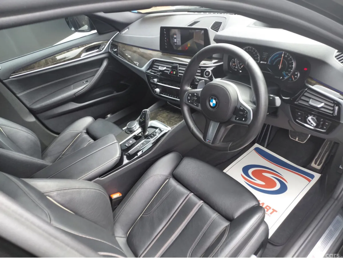 BMW 5-Series Saloon, Petrol Plug-in Hybrid, 2017, Black