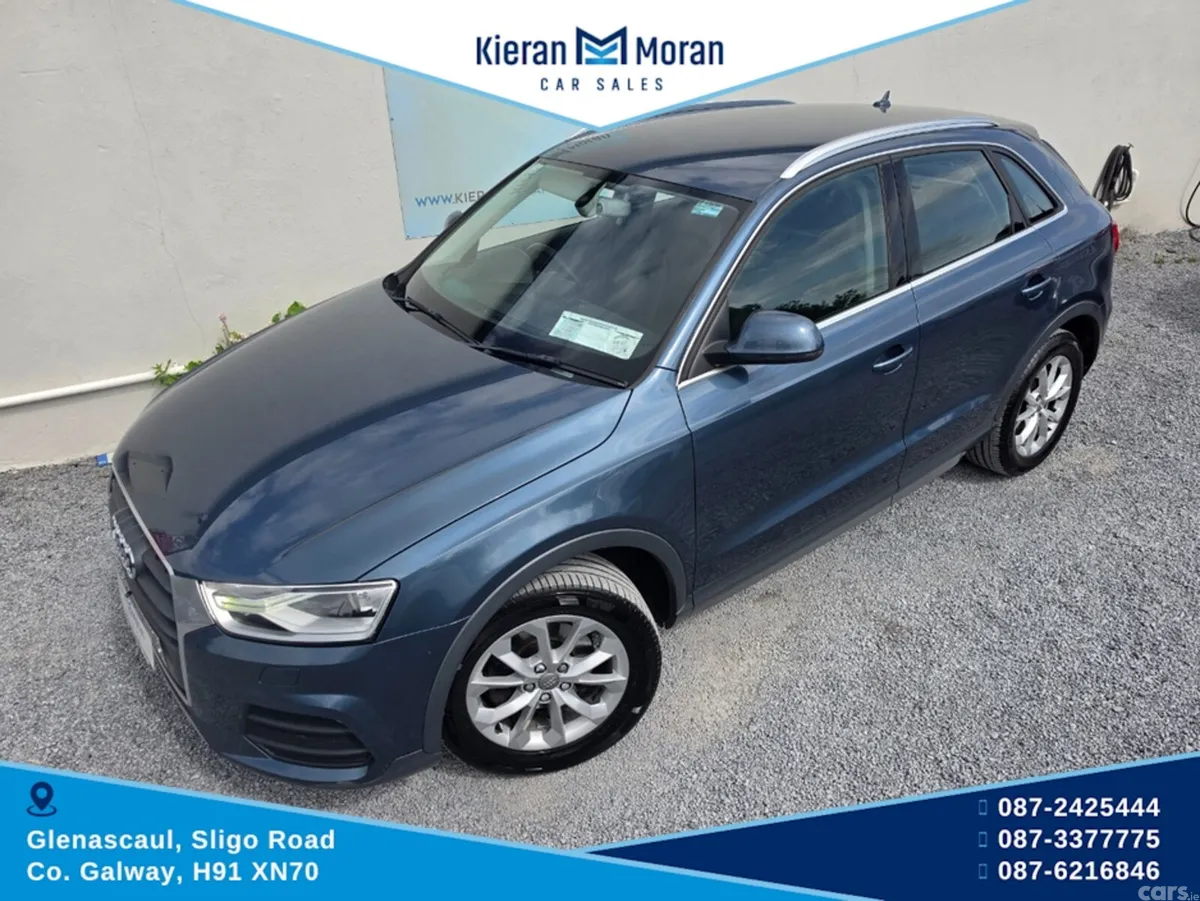 Audi Q3 SUV, Diesel, 2016, Blue