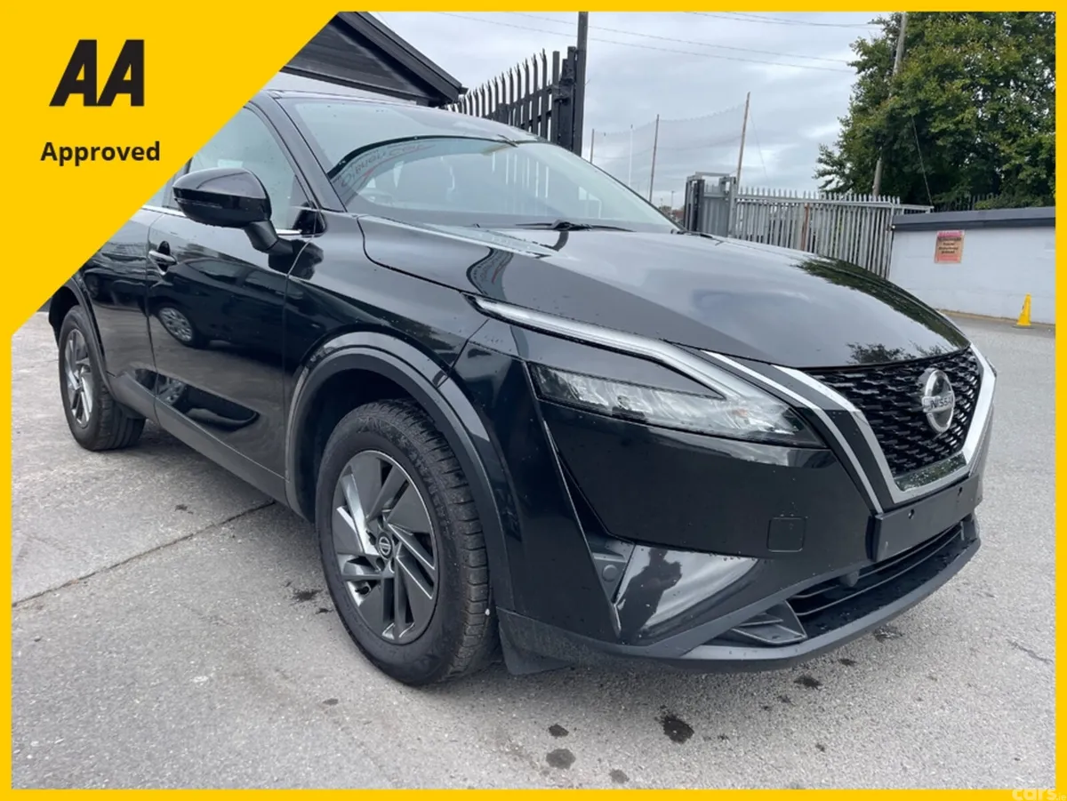 Nissan Qashqai SUV, Petrol Hybrid, 2022, Black