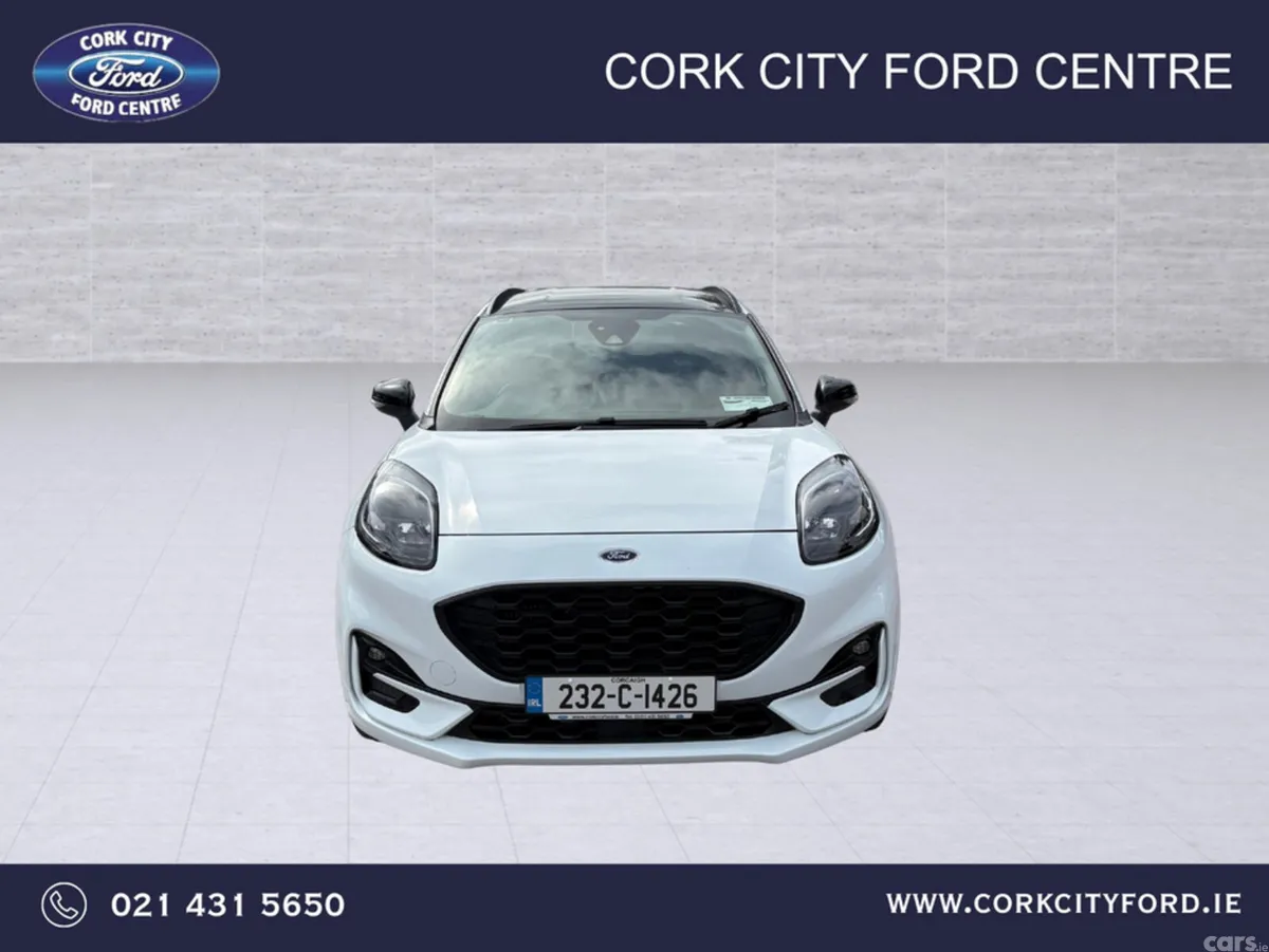 Ford Puma MPV, Petrol Hybrid, 2023, White