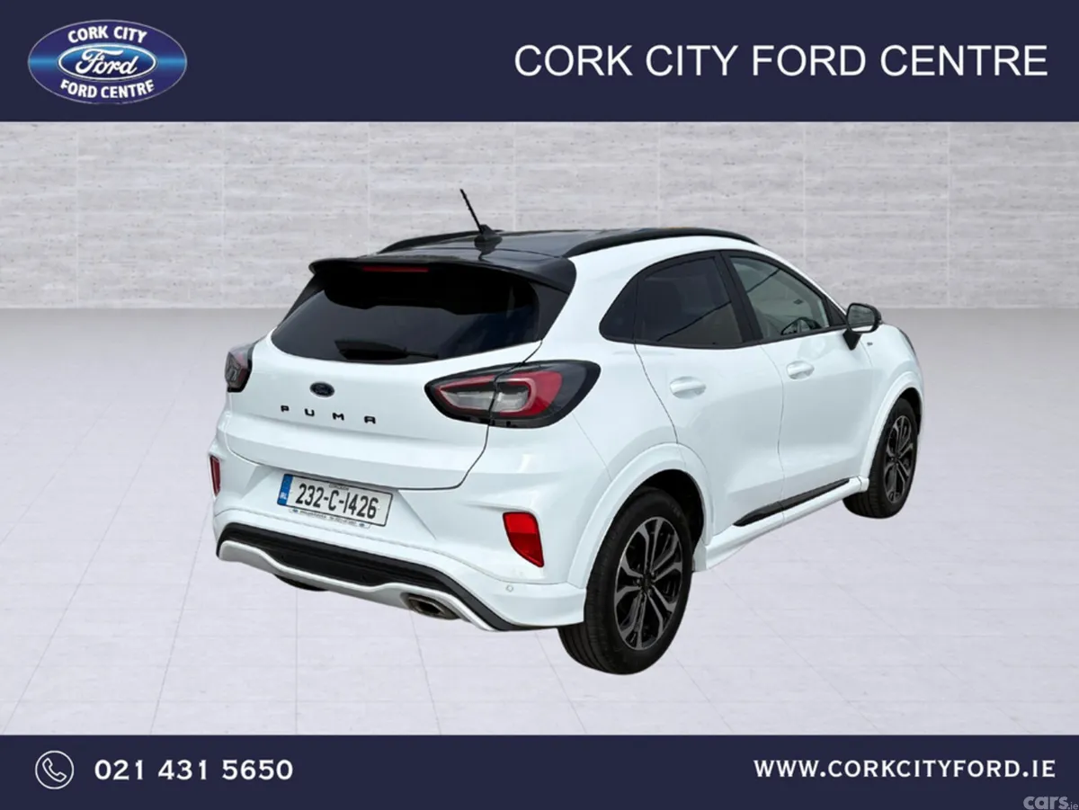 Ford Puma MPV, Petrol Hybrid, 2023, White