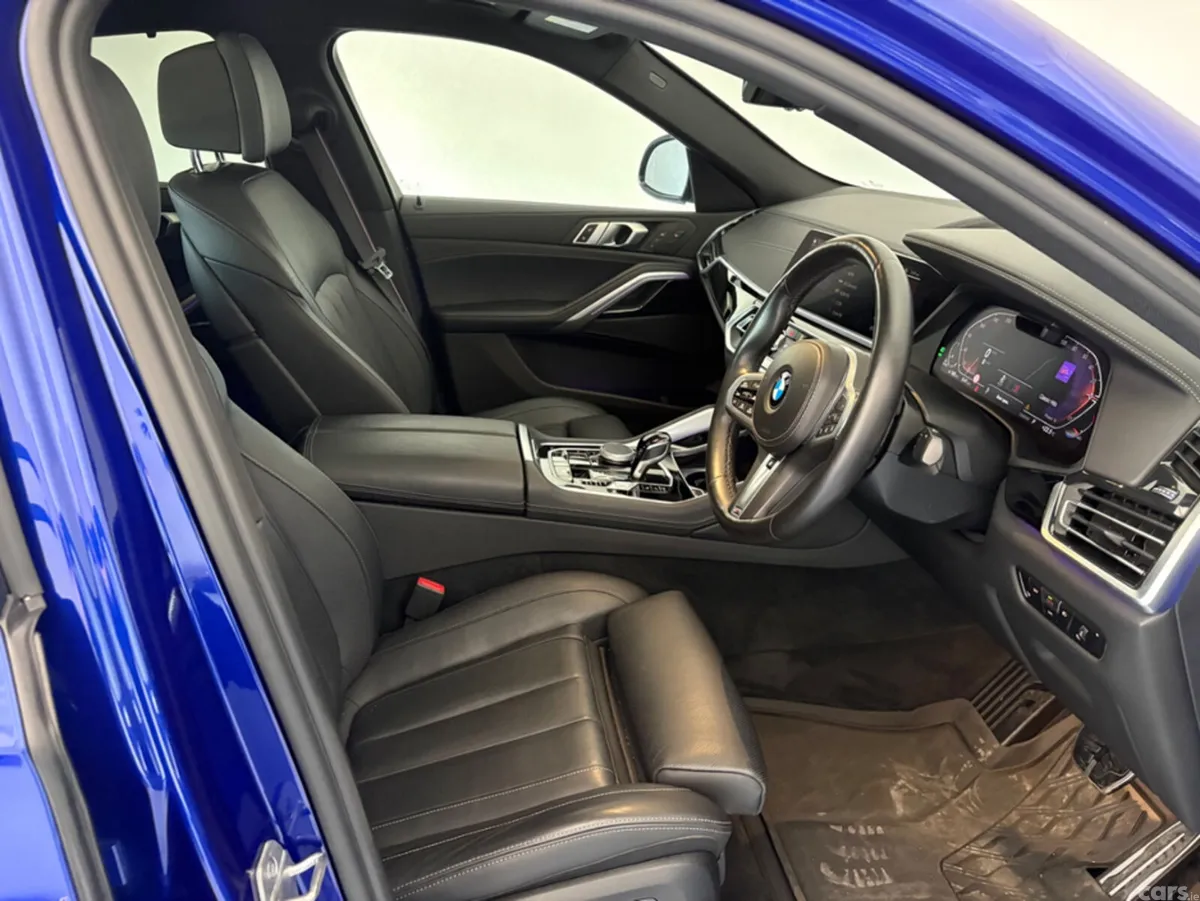 BMW X6 Coupe, Diesel Hybrid, 2022, Blue