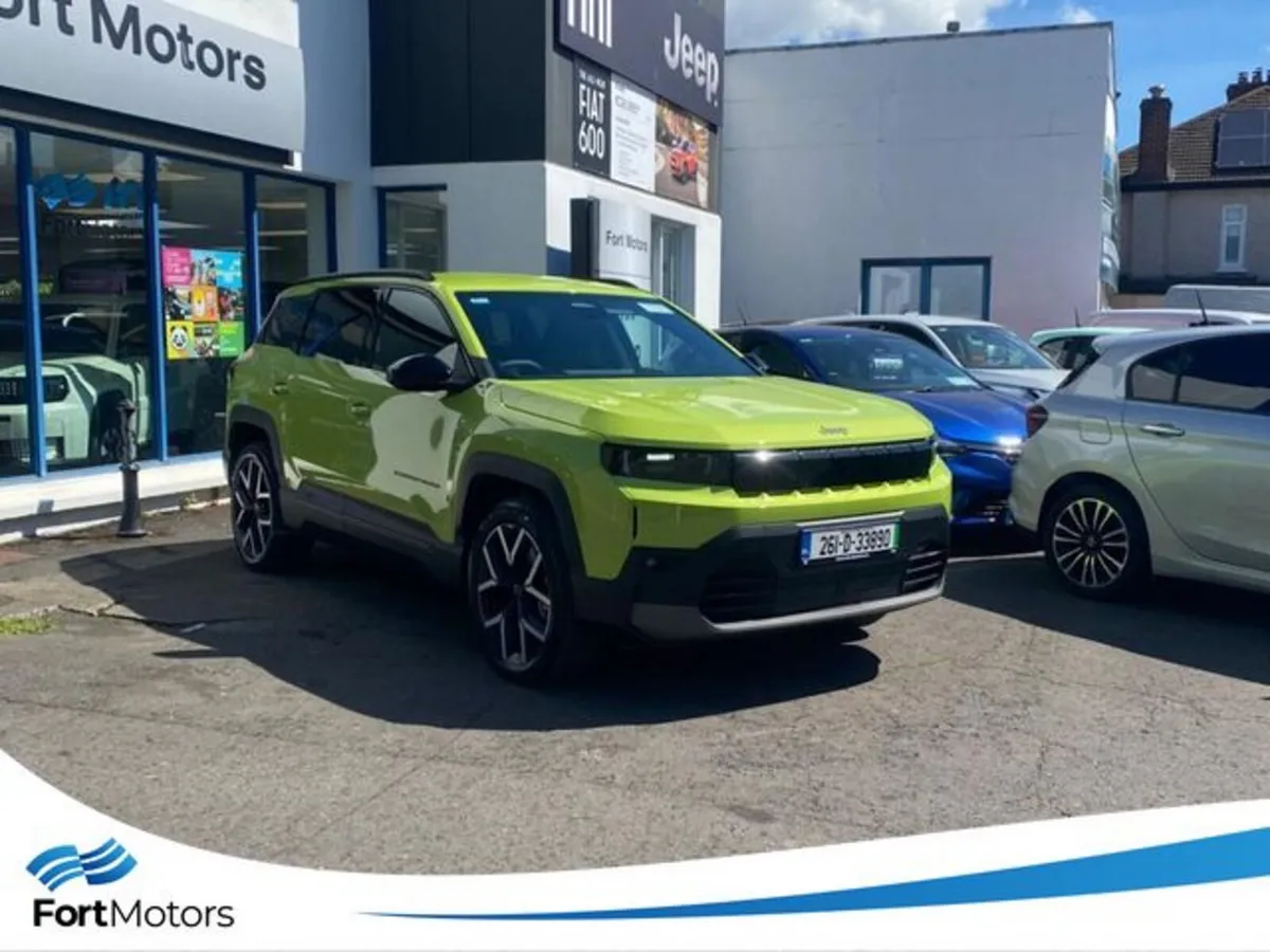Jeep Compass SUV, Electric, 2026, Green