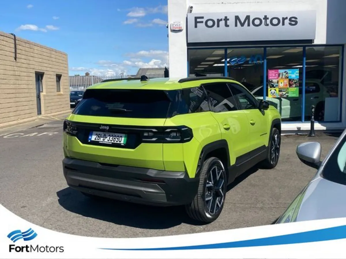 Jeep Compass SUV, Electric, 2026, Green