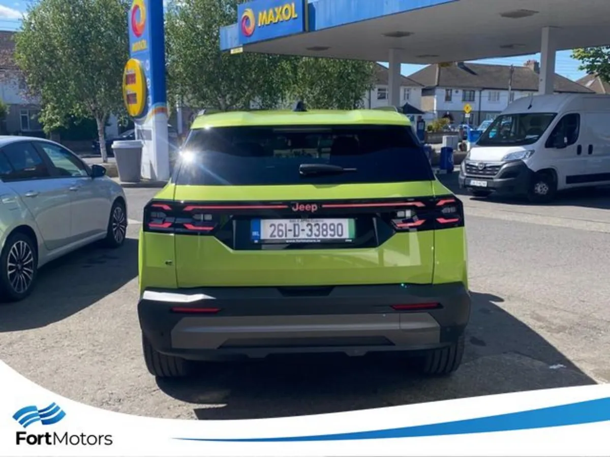 Jeep Compass SUV, Electric, 2026, Green