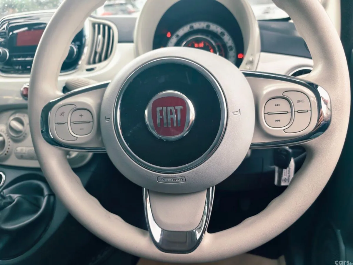 Fiat 500 Hatchback, Petrol, 2016, White