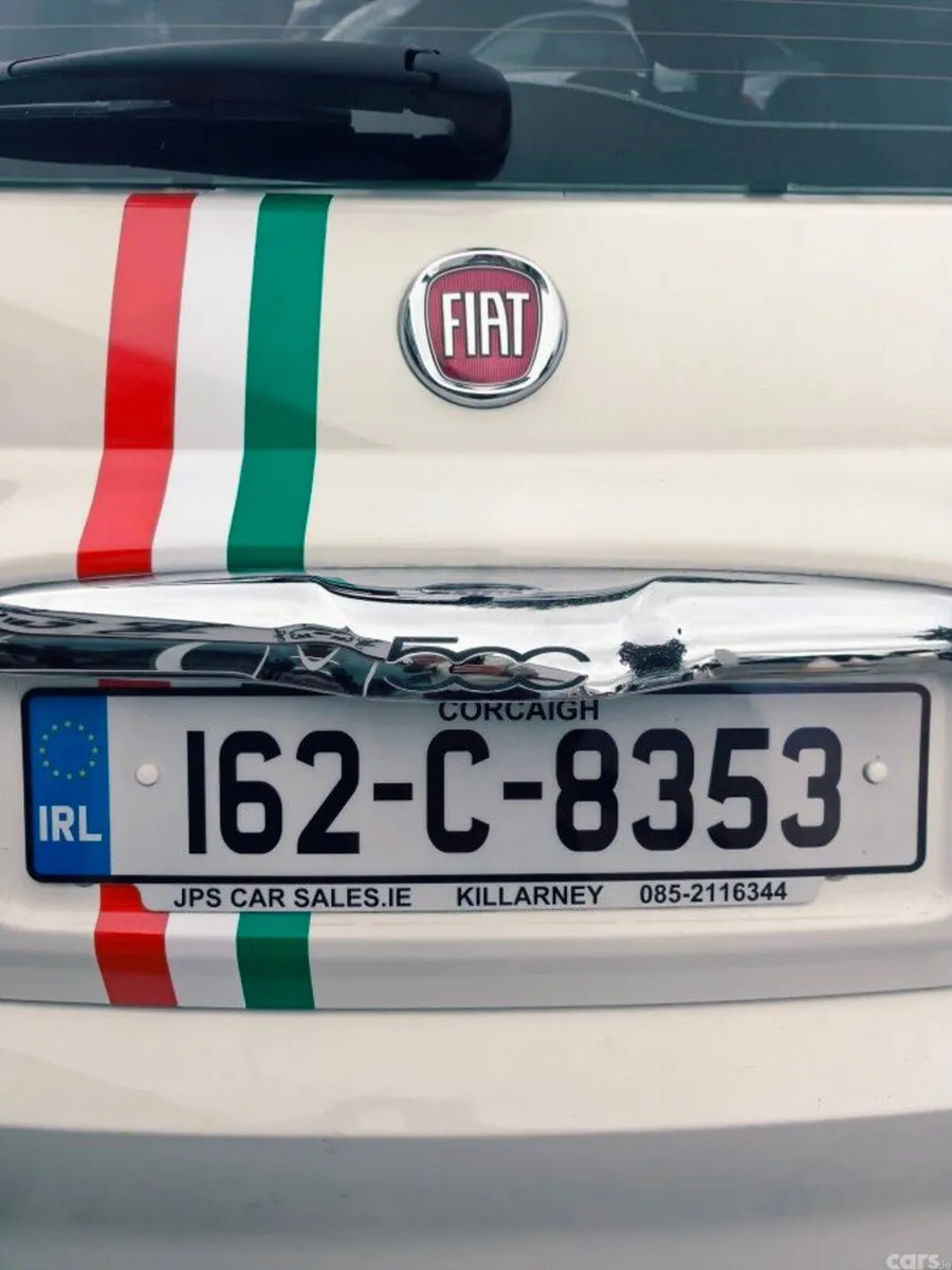Fiat 500 Hatchback, Petrol, 2016, White
