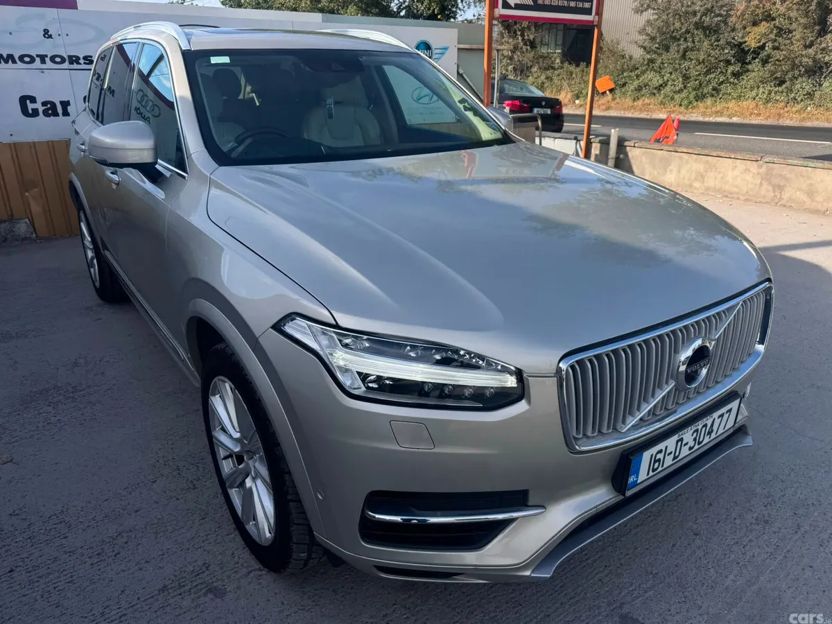 Volvo XC90 SUV, Petrol Plug-in Hybrid, 2016, Beige