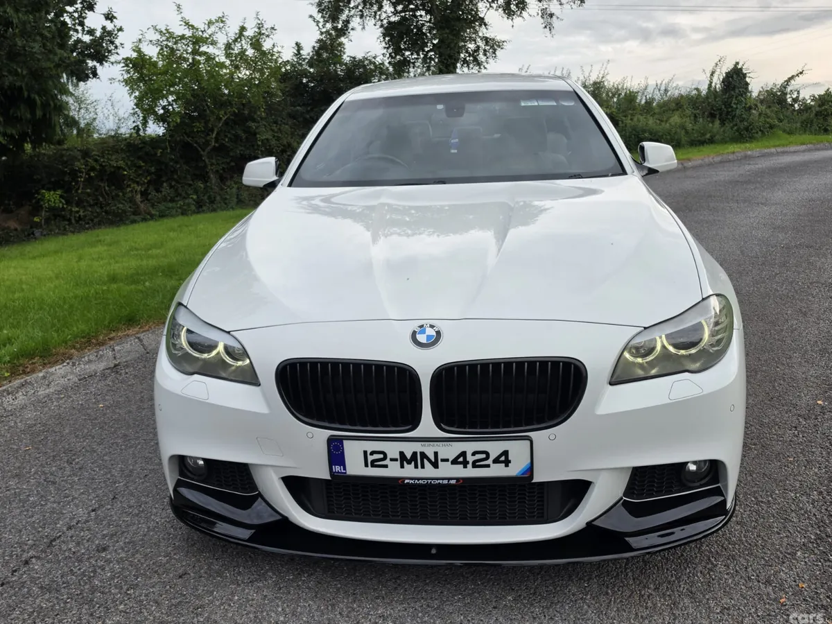BMW 5-Series Saloon, Diesel, 2012, White