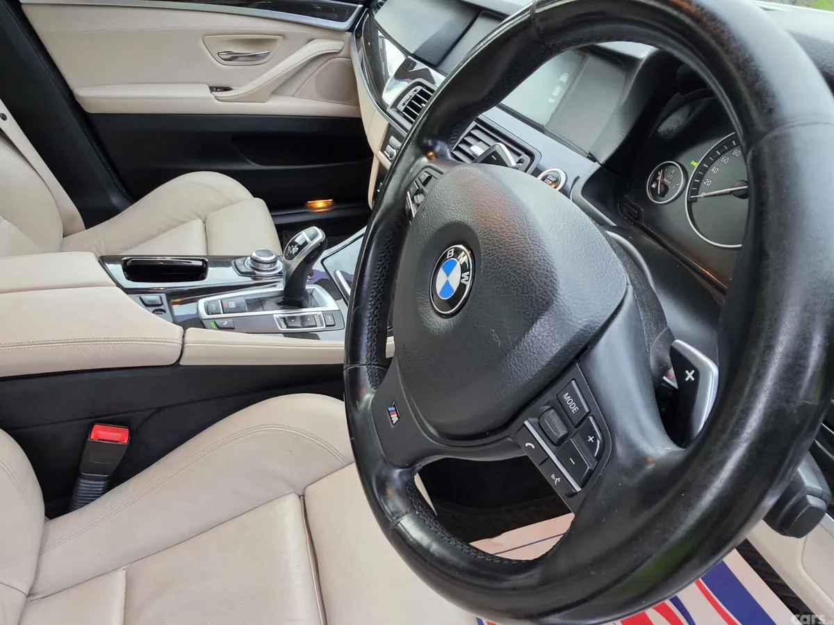 BMW 5-Series Saloon, Diesel, 2012, White