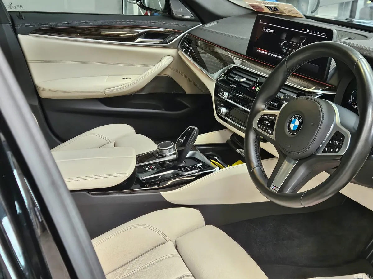 BMW 5-Series Saloon, Diesel, 2021, Black