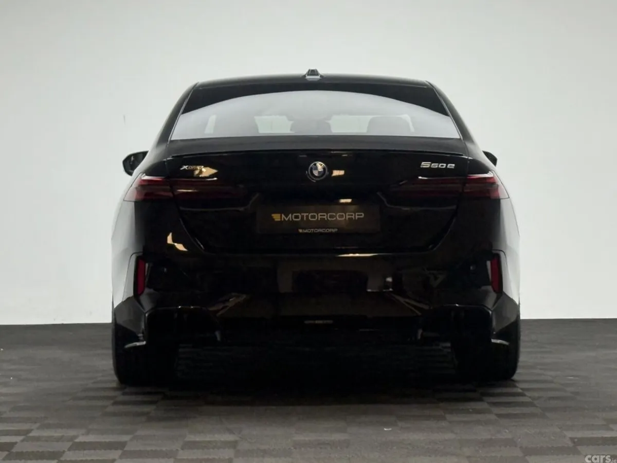BMW 5-Series Saloon, Petrol Plug-in Hybrid, 2026, Black