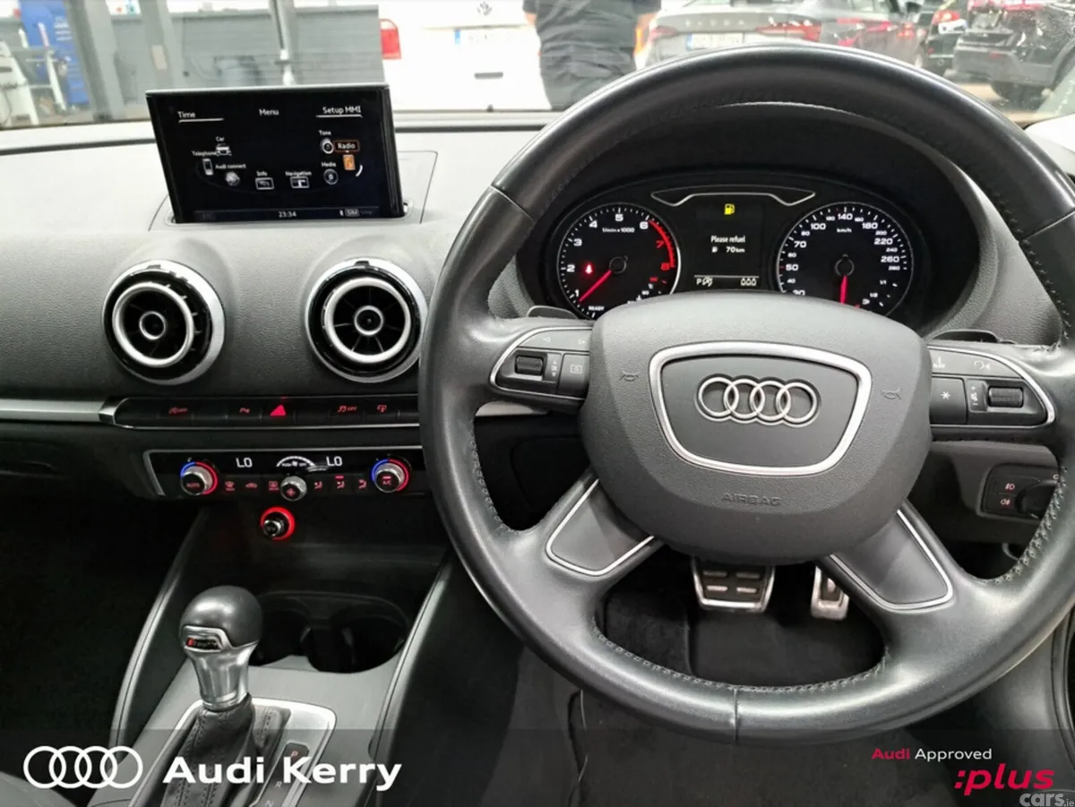 Audi A3 Saloon, Petrol, 2016, Black
