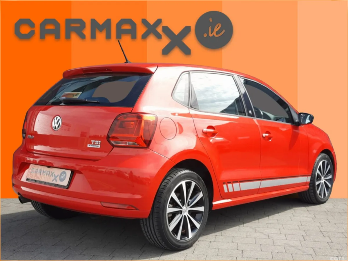 Volkswagen Polo Hatchback, Petrol, 2017, Red