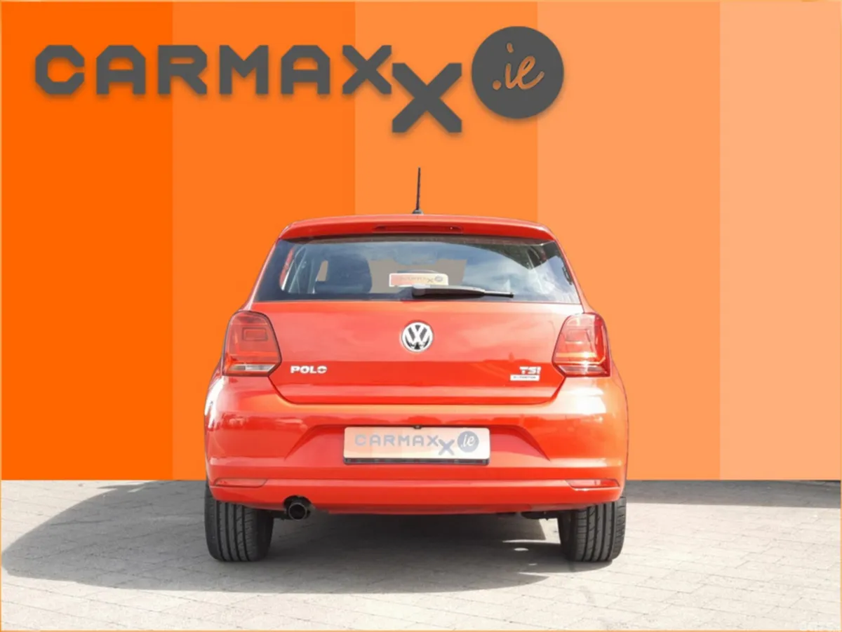 Volkswagen Polo Hatchback, Petrol, 2017, Red