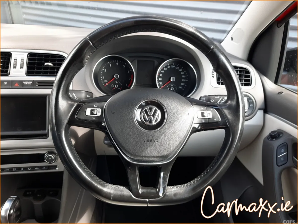 Volkswagen Polo Hatchback, Petrol, 2017, Red