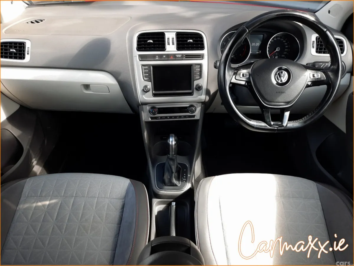 Volkswagen Polo Hatchback, Petrol, 2017, Red