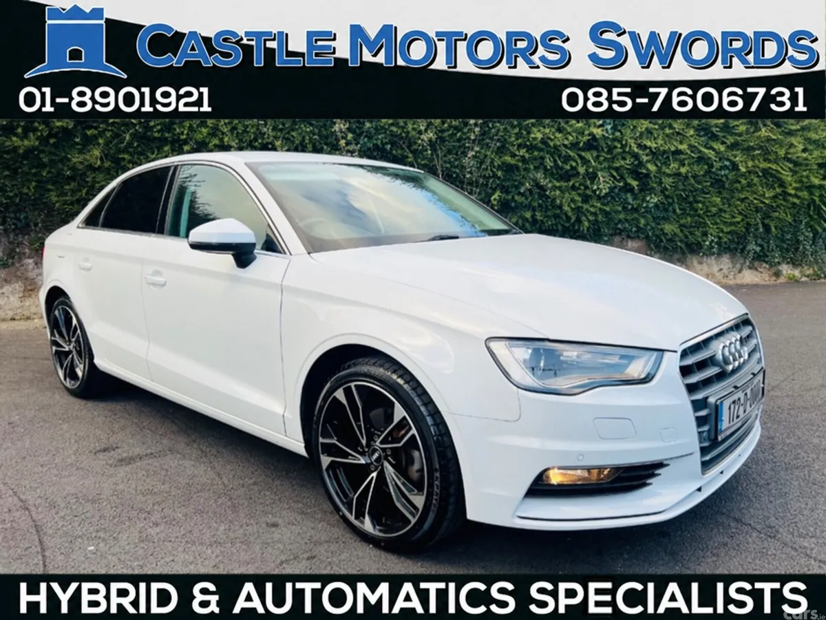Audi A3 Saloon, Petrol, 2017, White