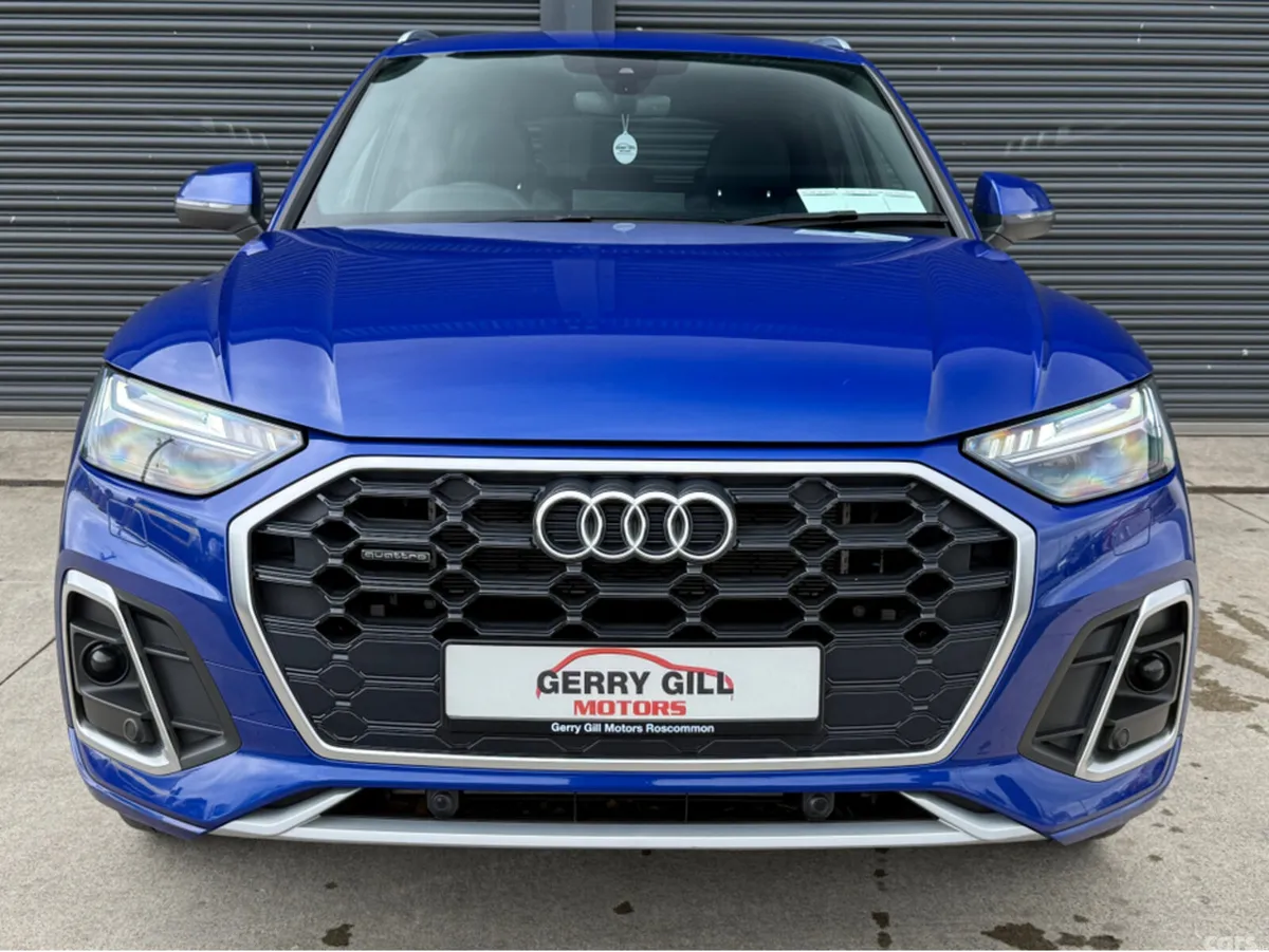 Audi Q5 Estate, Petrol Plug-in Hybrid, 2022, Blue
