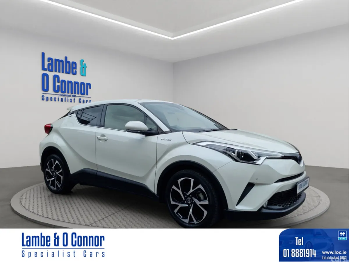 Toyota C-HR SUV, Petrol Hybrid, 2017, White