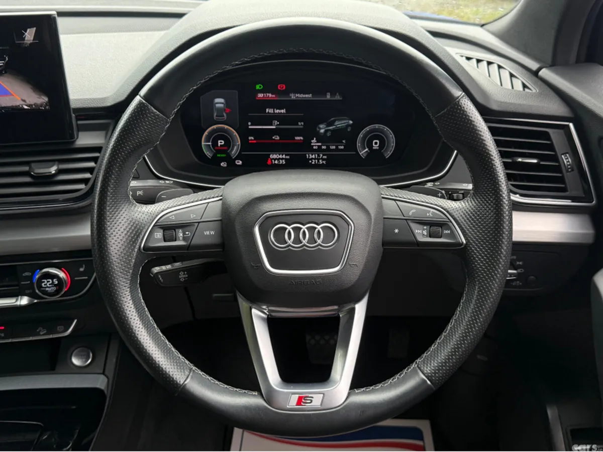 Audi Q5 Estate, Petrol Plug-in Hybrid, 2022, Blue