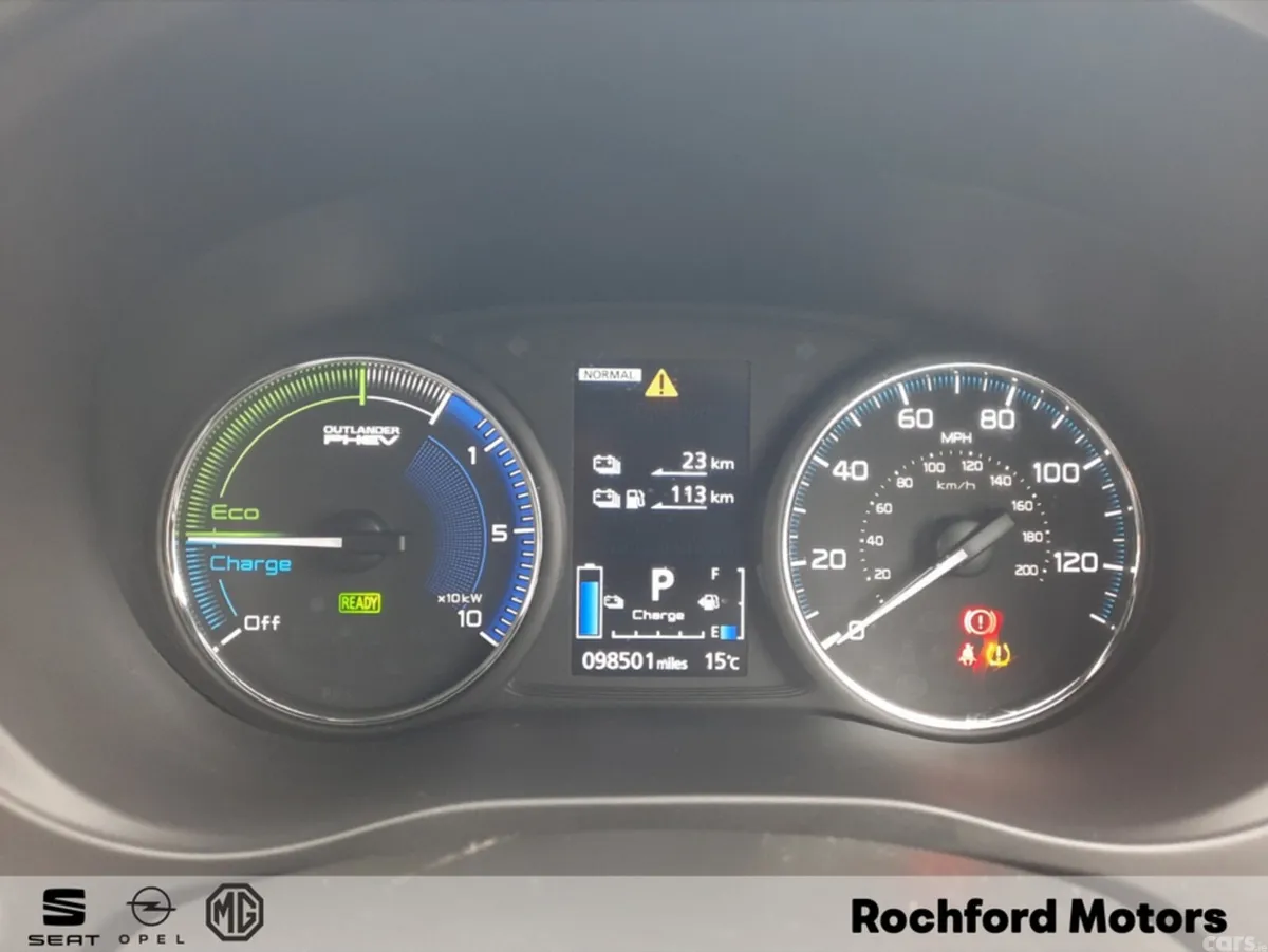 Mitsubishi Outlander Estate, Petrol Plug-in Hybrid, 2019, Grey