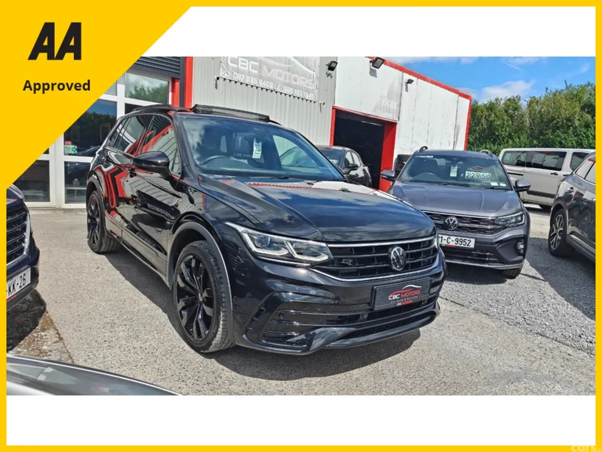 Volkswagen Tiguan SUV, Petrol Plug-in Hybrid, 2024, Black
