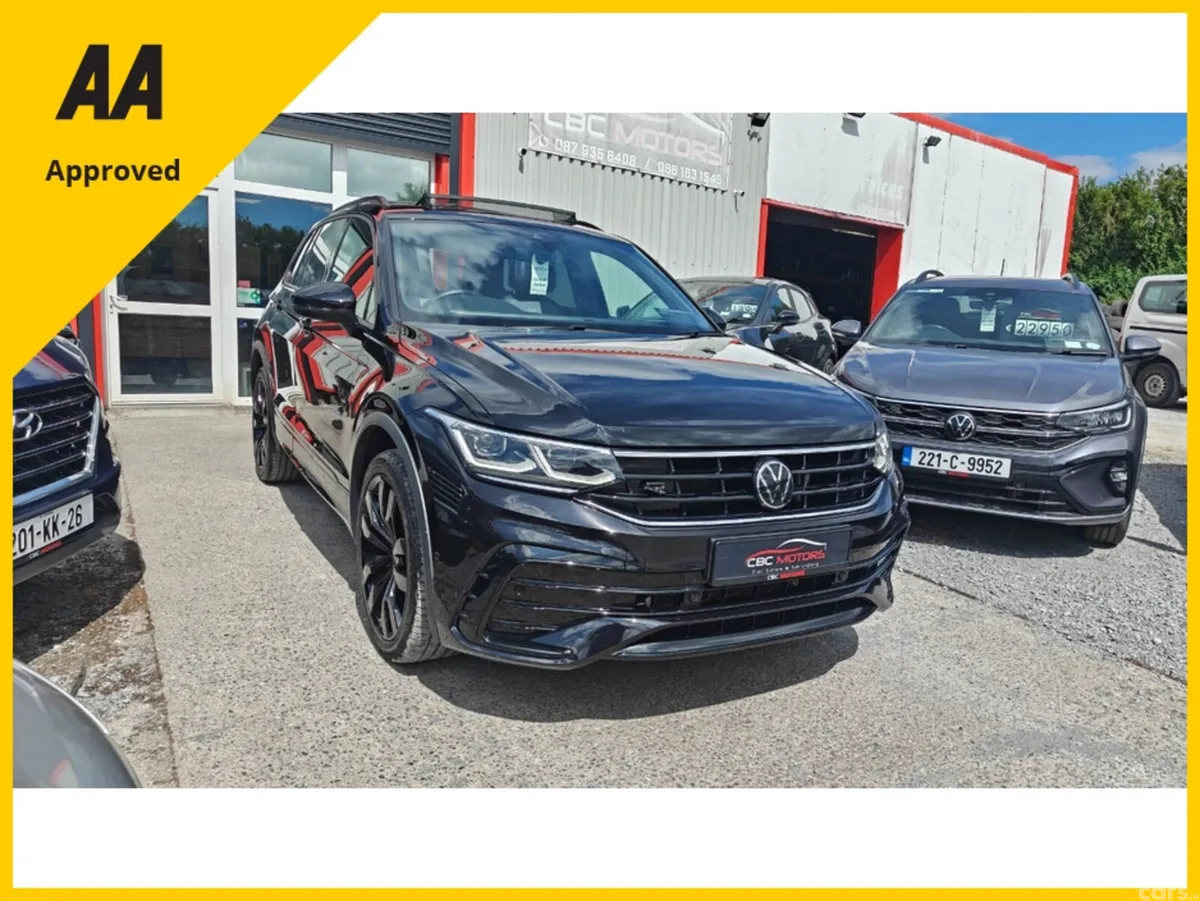 Volkswagen Tiguan SUV, Petrol Plug-in Hybrid, 2024, Black