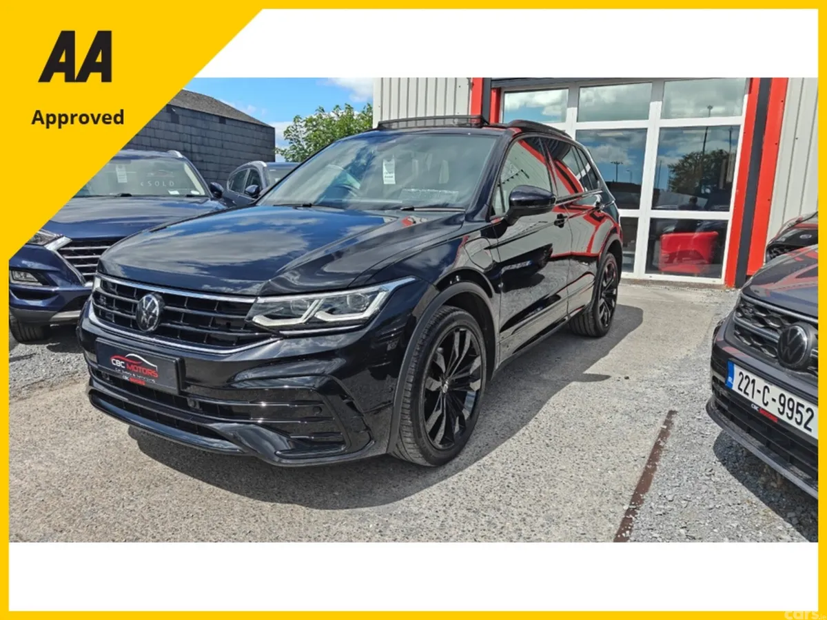 Volkswagen Tiguan SUV, Petrol Plug-in Hybrid, 2024, Black
